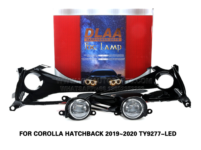 DLAA LED Fog Lamps Set Bumper Lights withwire FOR COROLLA HATCHBACK 2019~2020 TY9277-LED