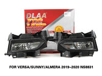 DLAA Fog Lamps Set Bumper Lights withwire FOR VERSA SUNNY ALMERA 2019~2020 NS8831