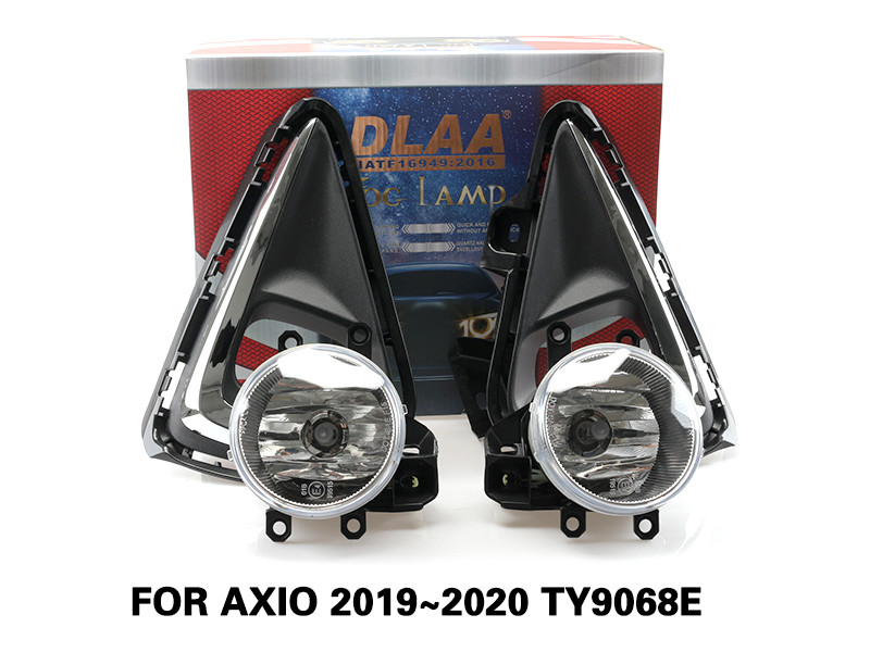 DLAA Fog Lamps Set Bumper Lights withwire FOR AXIO 2019~2020 TY9068E