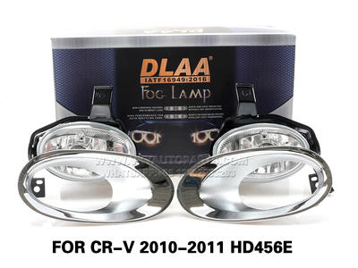 DLAA Fog Lamps Set Bumper Lights withwire FOR CR-V 2010-2011 HD456E