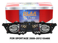 DLAA Fog Lamps Set Bumper Lights withwire FOR SPORTAGE 2009-2012 KA466