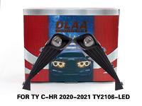 DLAA Fog Lamps Set Bumper Lights withwire FOR TY C-HR 2020-2021 TY2106-LED