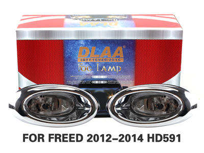 DLAA Fog Lamps Set Bumper Lights withwire FOR FREED 2012-2014 HD591