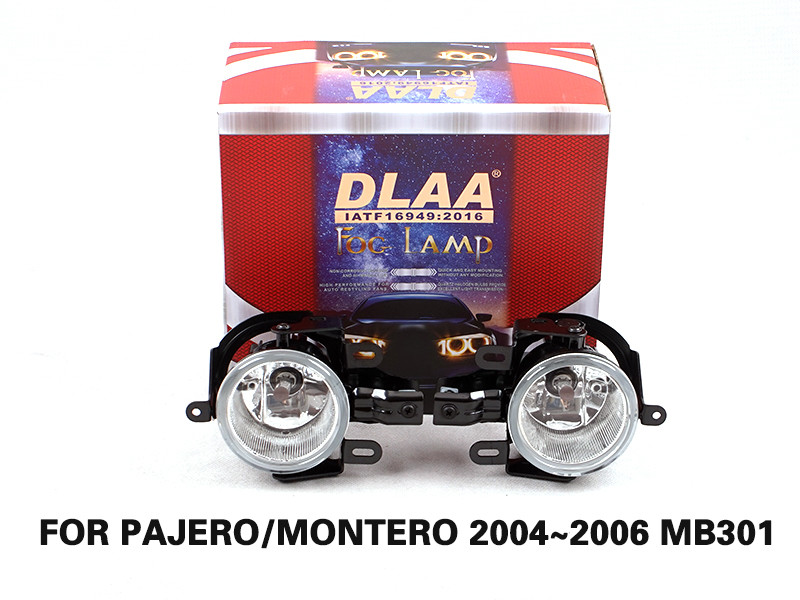DLAA Fog Lamps Set Bumper Lights withwire FOR PAJERO MONTERO 2004~2006 MB301