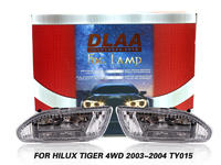 DLAA Fog Lamps Set Bumper Lights withwire FOR HILUX TIGER 4WD 2003-2004 TY015