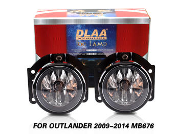 DLAA Fog Lamps Set Bumper Lights withwire FOR OUTLANDER 2009-2014 MB676