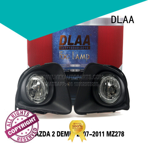 DLAA Custom small round fog lights company for Mazda Cars