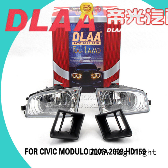 DLAA hd952 5 inch round led fog lights company for Honda Cars