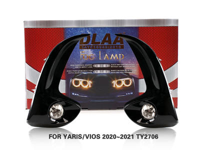DLAA Fog Lamps Set Bumper Lights withwire FOR YARIS VIOS 2020~2021 TY2706