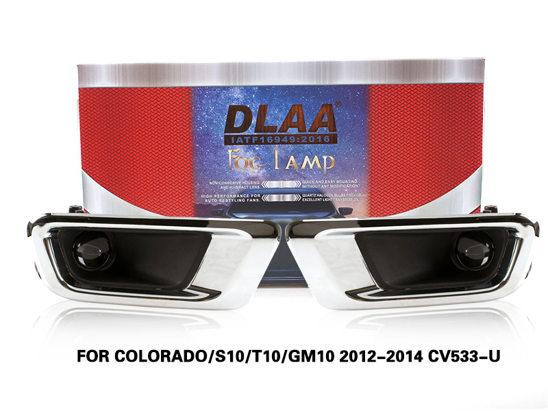 DLAA FogLamps Set Bumper Lights withwire FOR COLORADO S10 T10 GM10 2012-2014 CV533-U
