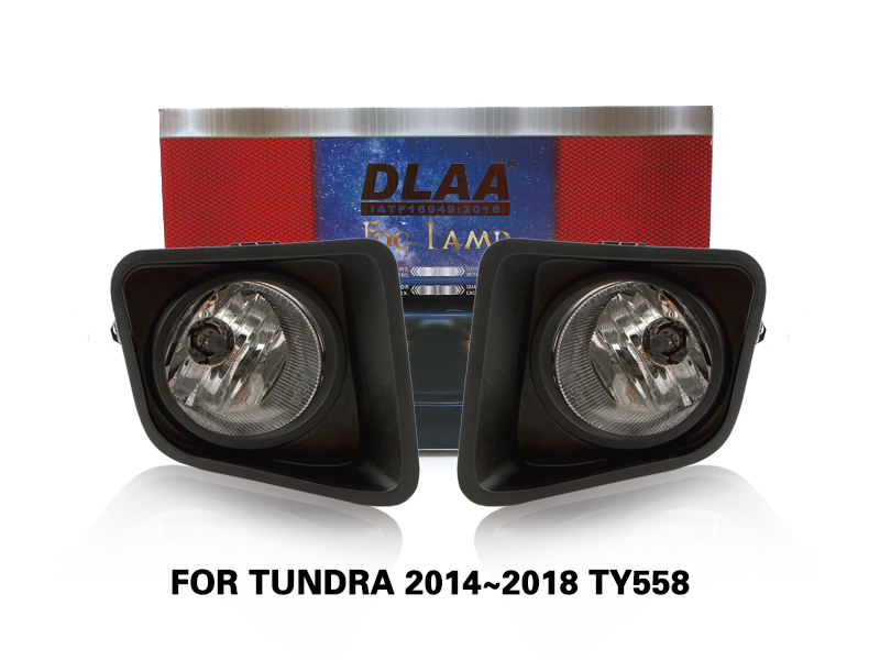 DLAA FogLamps Set Bumper Lights withwire FOR TUNDRA 2014~2018 TY558
