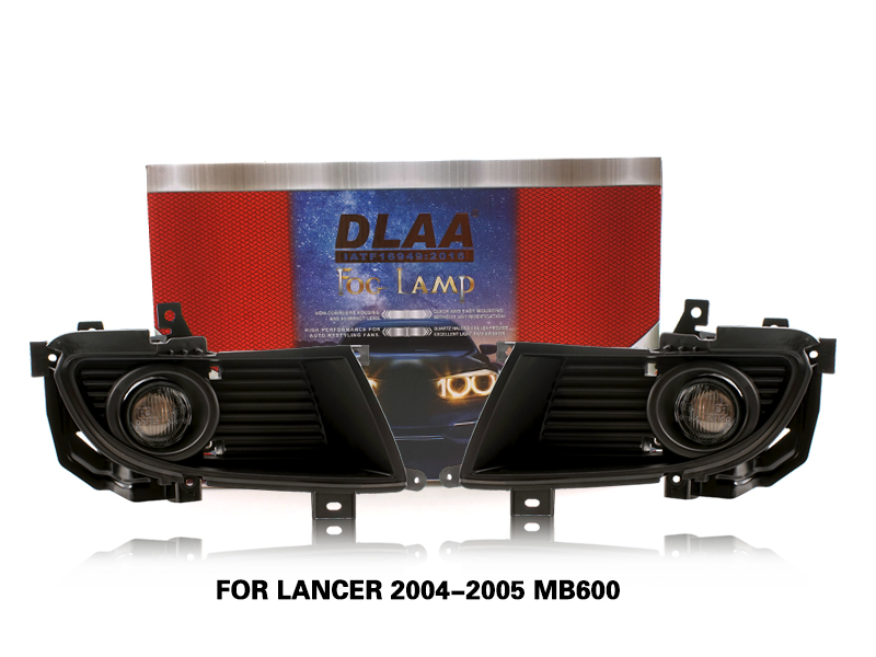 DLAA FogLamps Set Bumper Lights withwire FOR LANCER 2004-2005 MB600