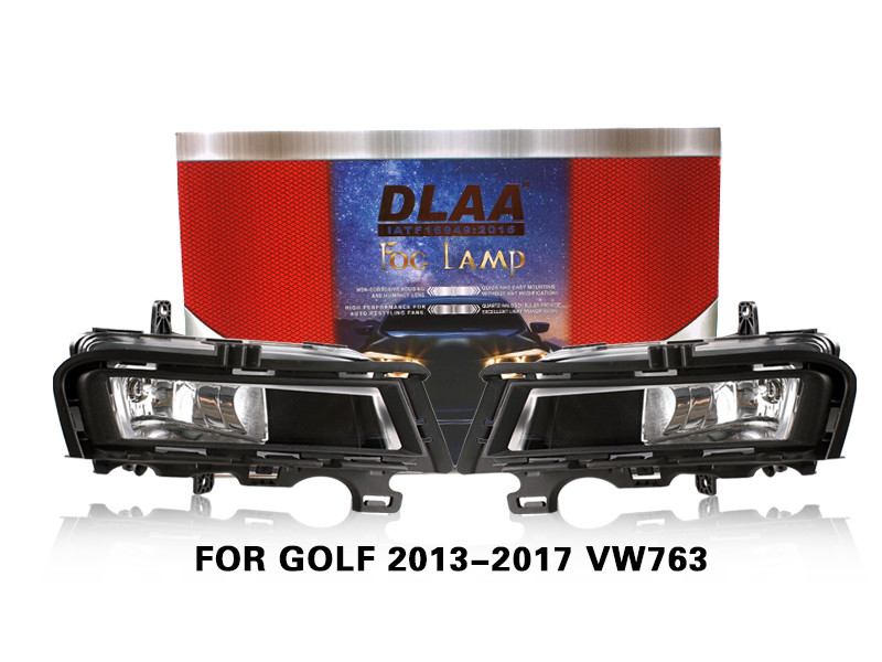DLAA FogLamps Set Bumper Lights withwire FOR GOLF 2013-2017 VW763