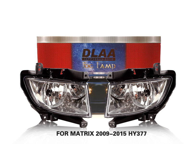 DLAA FogLamps Set Bumper Lights withwire FOR MATRIX 2009-2015 HY377