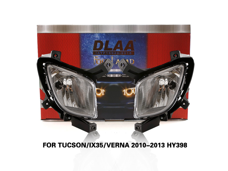DLAA FogLamps Set Bumper Lights withwire FOR TUCSON IX35 VERNA 2010-2013 HY398