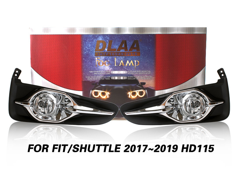 DLAA Fog Lamps Set Bumper Lights withwire FOR FIT SHUTTLE 2017~2019 HD115