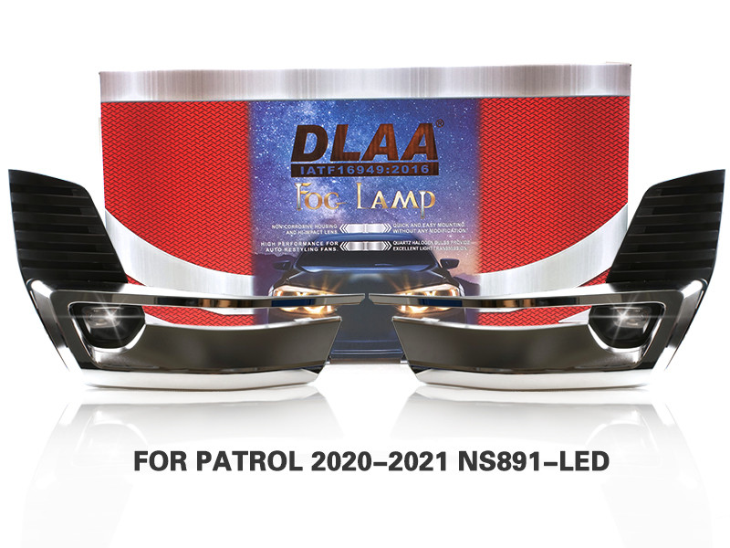 DLAA Fog Lamps Set Bumper Lights withwire  FOR PATROL 2020-2021 NS891-LED
