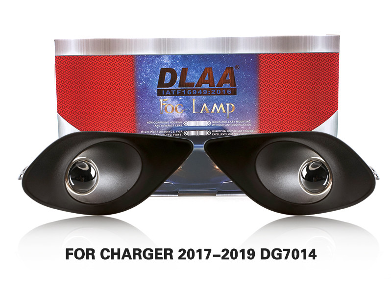 DLAA Fog Lamps Set Bumper Lights withwire FOR CHARGER 2017-2019 DG7014