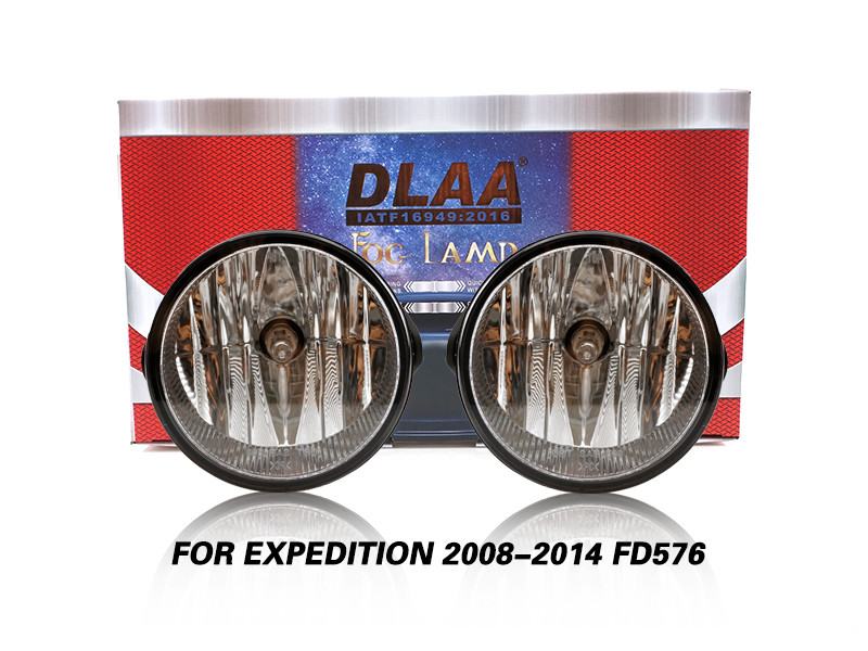 DLAA Fog Lamps Set Bumper Lights withwire FOR EXPEDITION 2008-2014 FD576