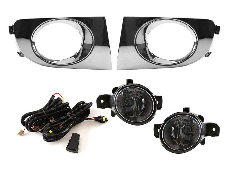 DLAA Fog Lamps Set Bumper Lights withwire FOR SUNNY SENTRA 2004-2008 NS700E