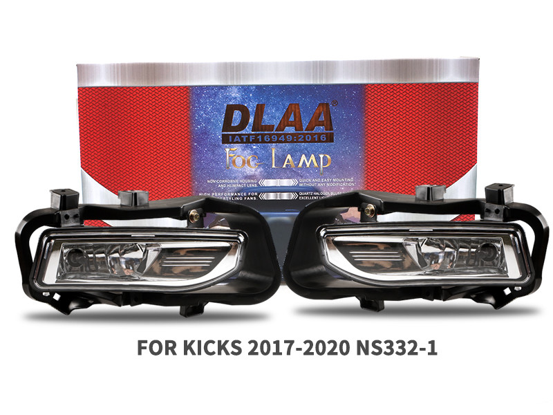 DLAA Fog Lamps Set Bumper Lights withwire FOR KICKS 2017-2020 NS332-1