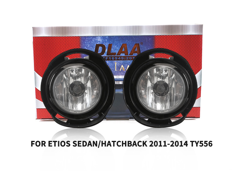 DLAA Fog Lamps Set Bumper Lights withwire FOR ETIOS SEDAN HATCHBACK 2011-2014 TY556