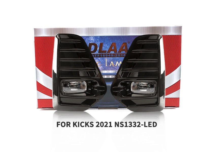 DLAA Fog Lamps Set Bumper Lights withwire FOR KICKS 2021 NS1332-LED